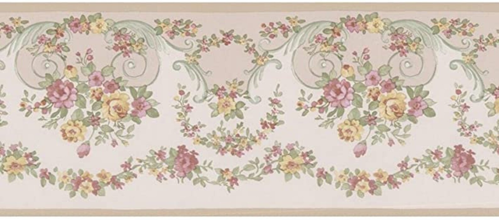 Narrow Floral Trail Wallpaper Border 04968b 418B176 Etsy