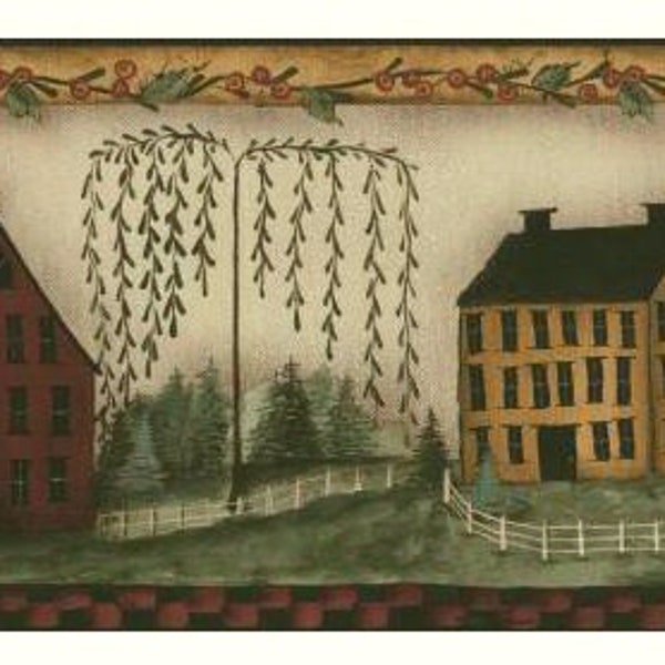 Wallpaper Border Arts and Crafts Etsy