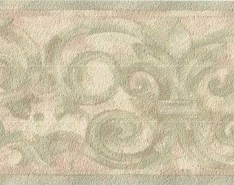 Architectural Scroll Wallpaper Border CH105252