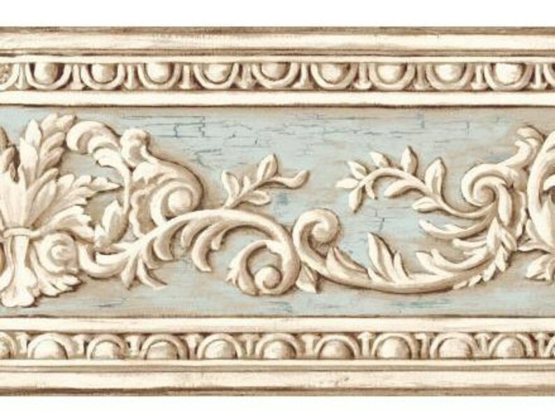 Architectural Wallpaper Border Az5167bd - Etsy
