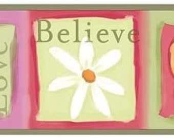 Dove Dreams Wallpaper Border FF03112b