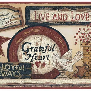 Phrases of Faith Wallpaper Border CB5533bd image 2