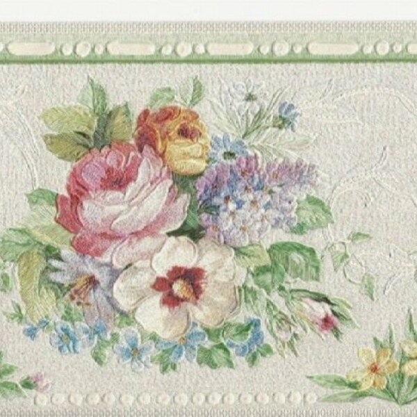 Pastel Floral Wallpaper Etsy