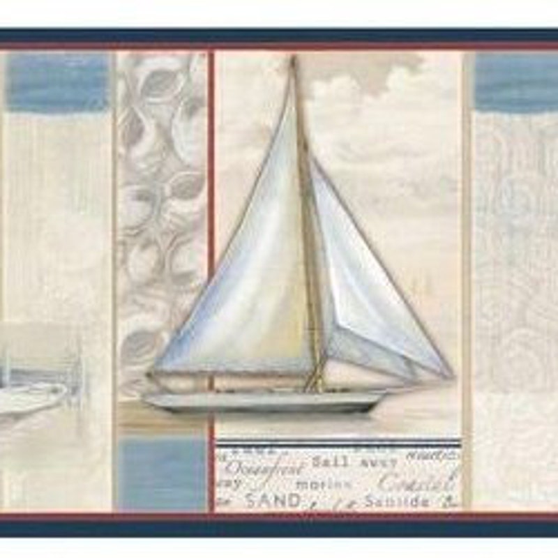 Lighthouse Wallpaper Border - Etsy