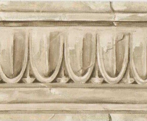 Architectural Crown Moulding Wallpaper Border 30706230 - Etsy