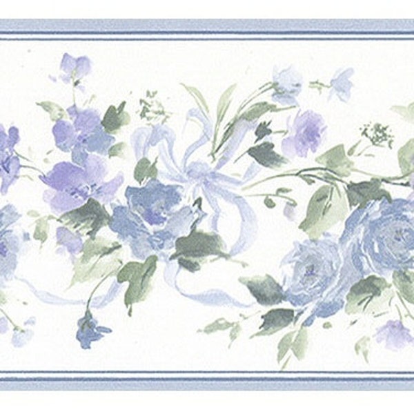 Narrow Wallpaper Border Etsy