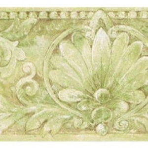 Acanthus and Scrolls Architectural Wallpaper Border IL42009b