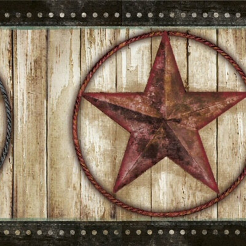 Western Wallpaper Border - Etsy