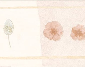 Pressed Floral Wallpaper Border 418b271