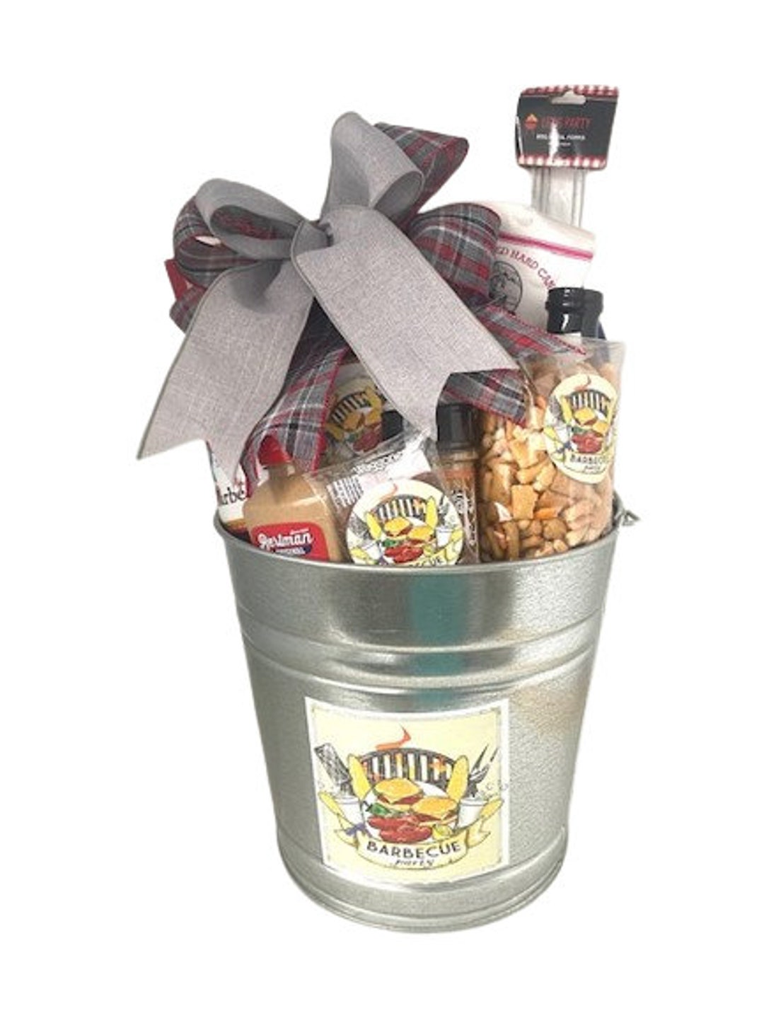 BBQ Gift Basket, Barbeque Fan Gifts , Camping Gift, Cookout Gift