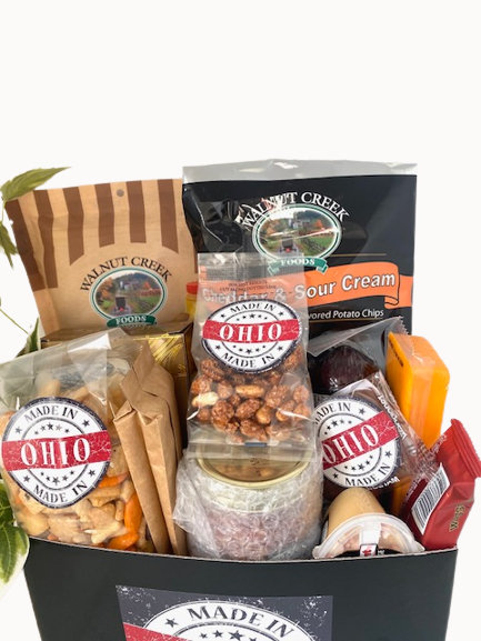 Ohio Made Gourmet Gift Basket, Ohio Proud Gift Box, Gourmet Foods From