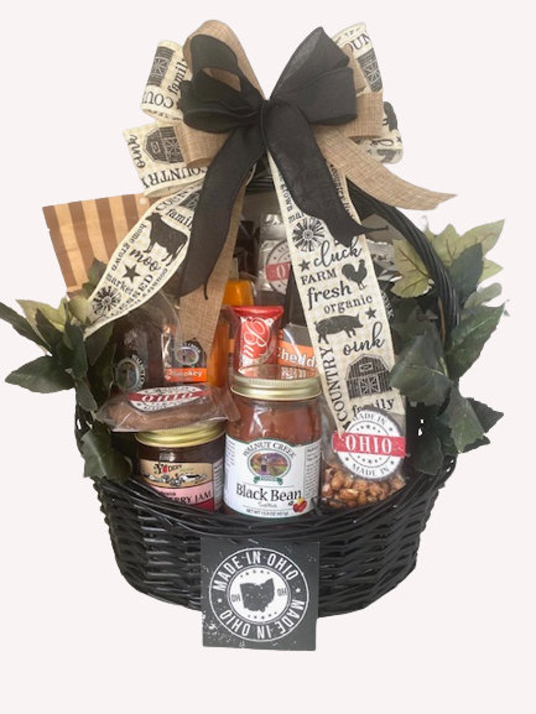 Made in Ohio Gourmet Gift Basket, Ohio Gourmet Gift for Client