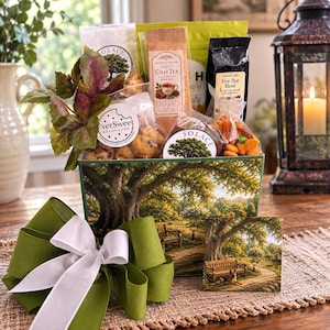 Sympathy Gift Basket, Bereavement Care Package, Gourmet Comfort Gift, Solace at Legacy Oak