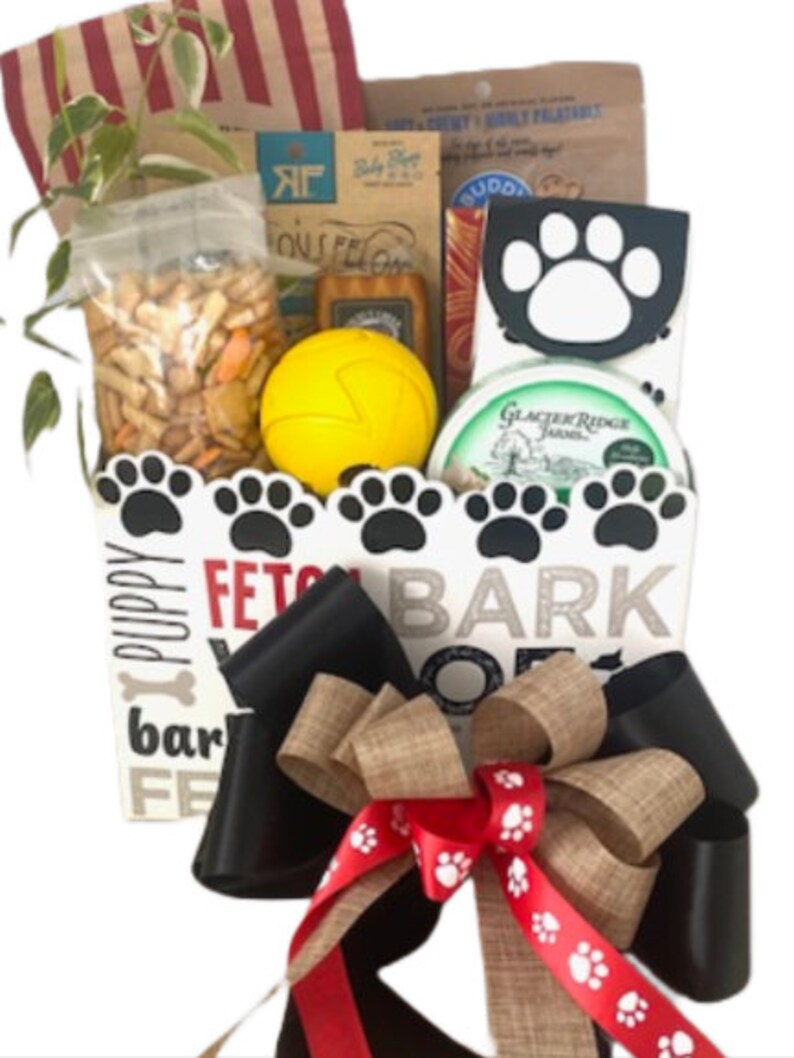 Pet Gift Baskets, Gift Baskets for Dogs, Pet Adoption Gifts, Dog Rescue