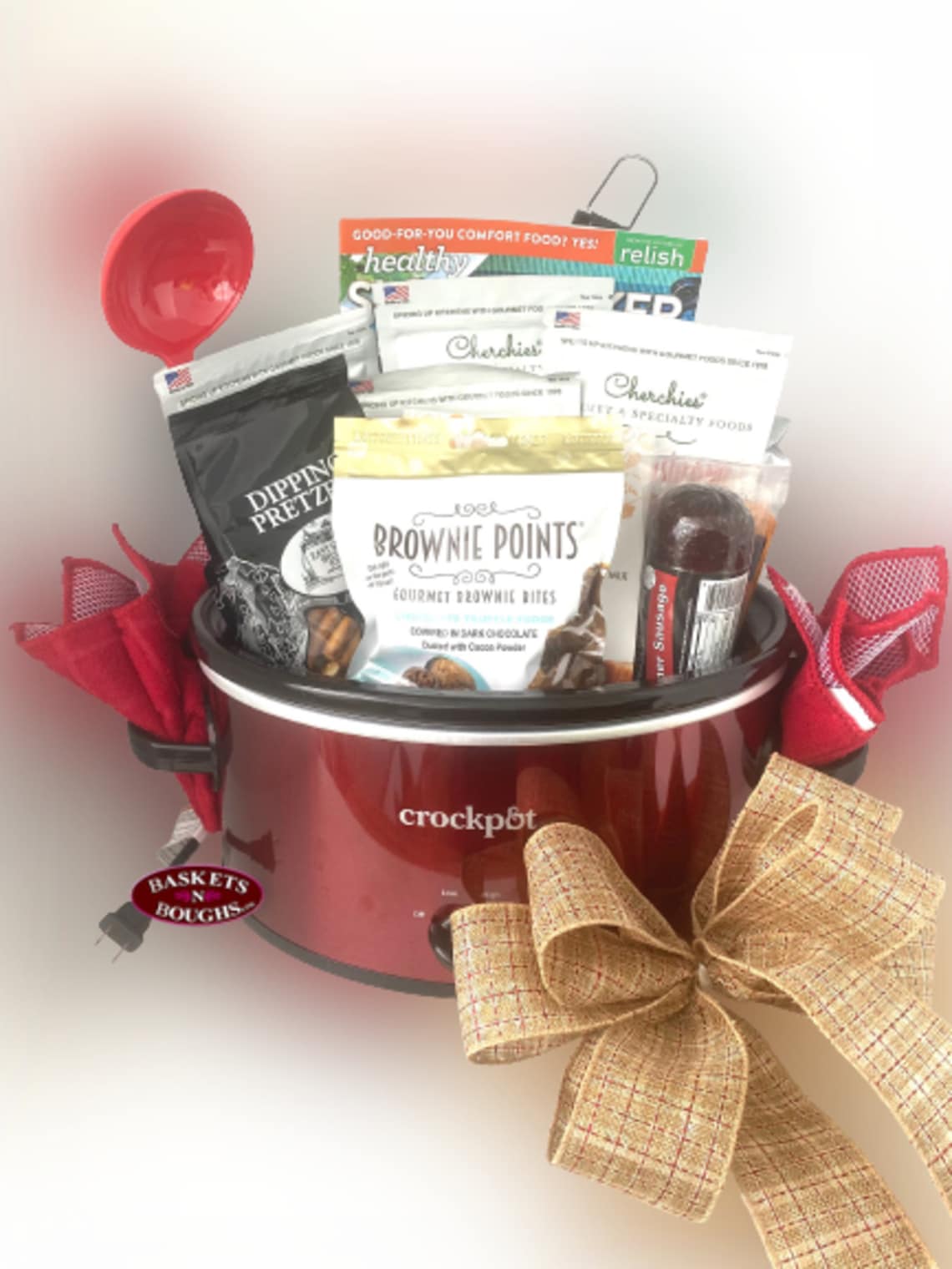 Soup and Crockpot Gift Basket Christmas Gift Basket Comfort Etsy