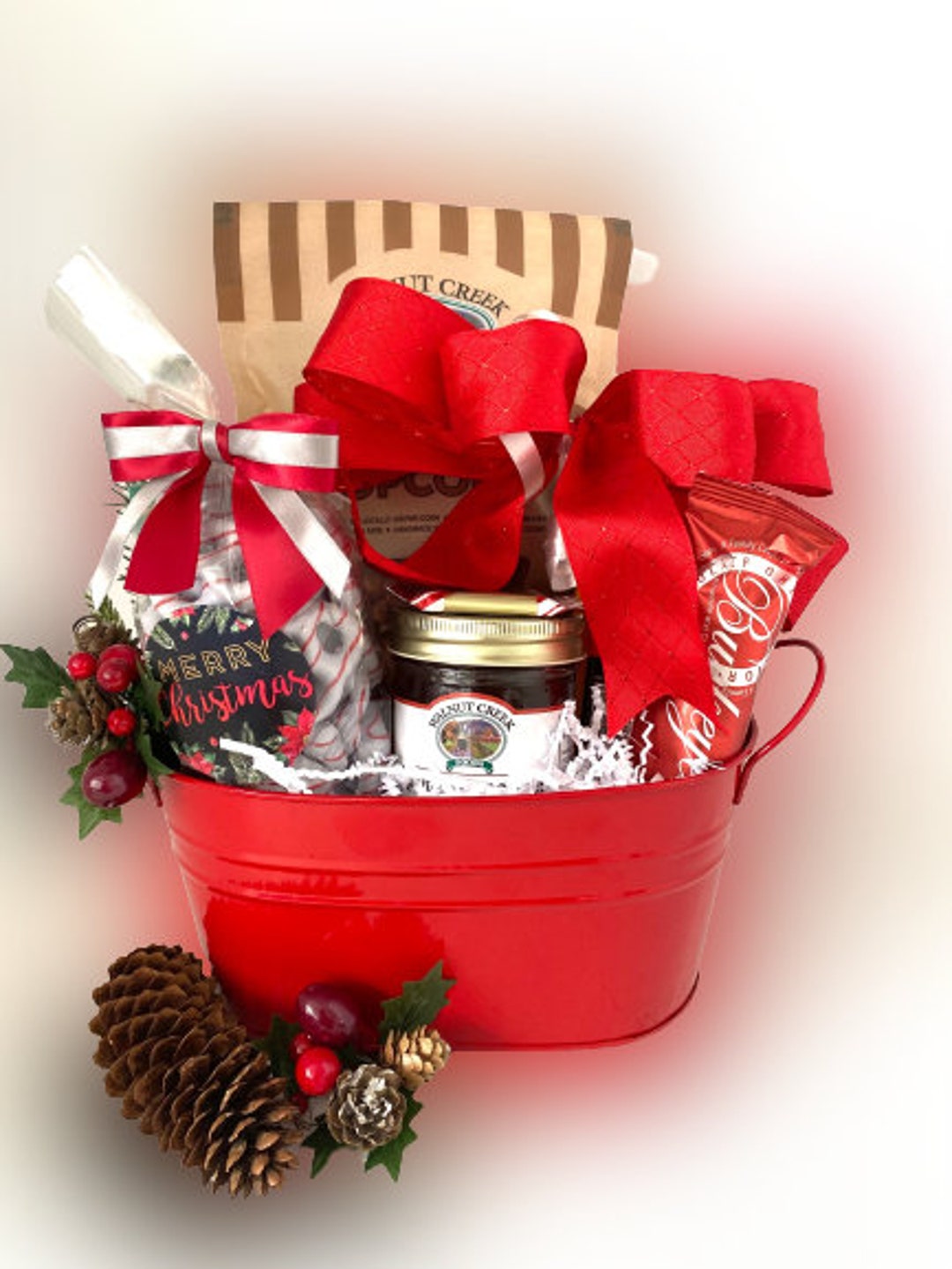 Christmas Gift Basket Made in Ohio Christmas Gift Ohio Etsy