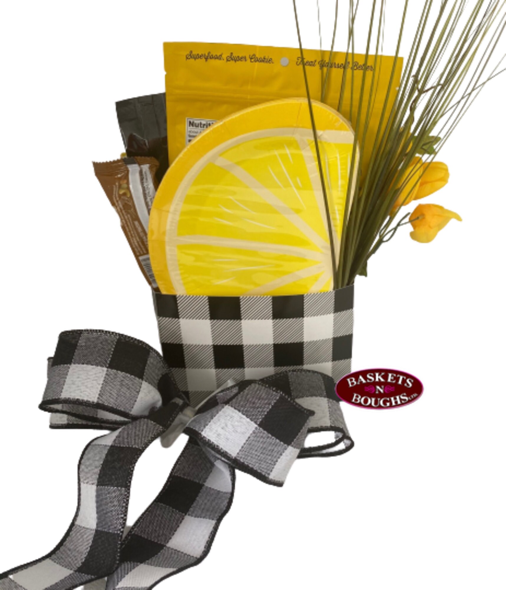 Lemon GiftBasket Lemon Food Gifts Birthday Gifts Get Well Etsy