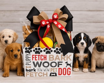 Rescue Ohio Buckeye Basset Hound Rescue Dog Lover Gift Basket: Paw
