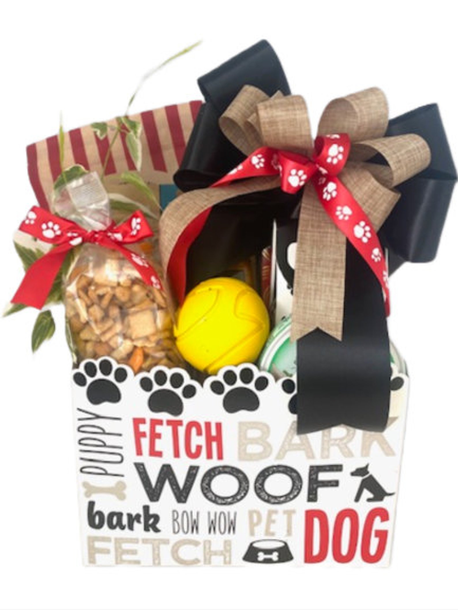 Pet Gift Baskets, Gift Baskets for Dogs, Pet Adoption Gifts, Dog Rescue