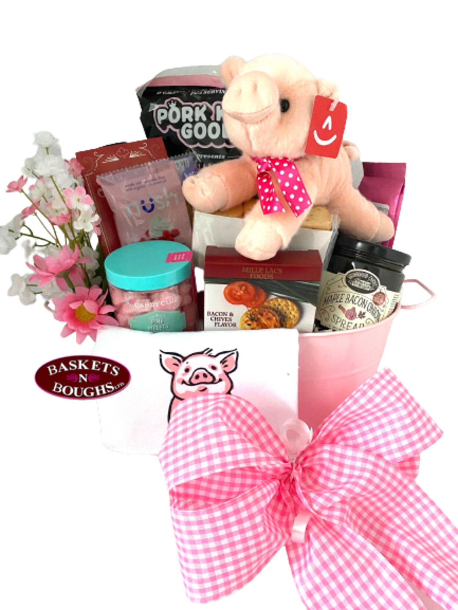 Gourmet Bacon Gifts Bacon Gifts Bacon Gift Basket Mothers Etsy