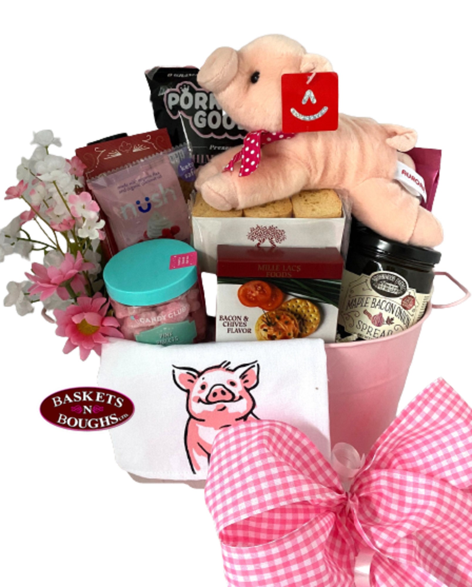Gourmet Bacon Gifts Bacon Gifts Bacon Gift Basket Mothers Etsy