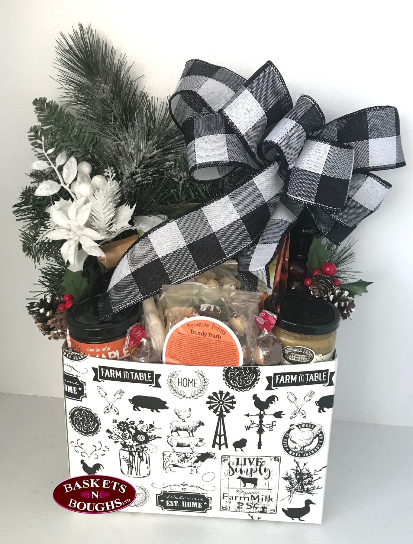 Ohio Made Country Gift Basket Ohio Proud Gifts Farmhouse Etsy