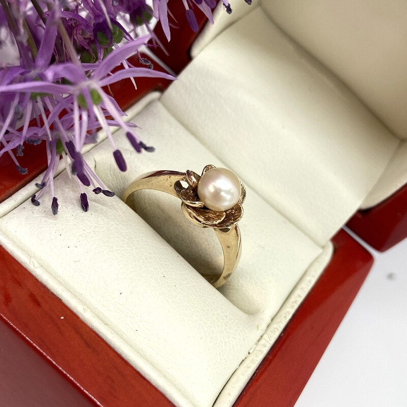 Vintage Pearl Nest Ring main image 0
