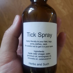 Insect Repellent/Natural Bug Spray/Tick Repellent