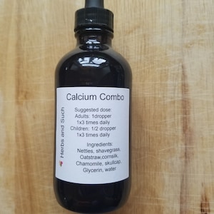 4 oz /Calcium Combo Tincture