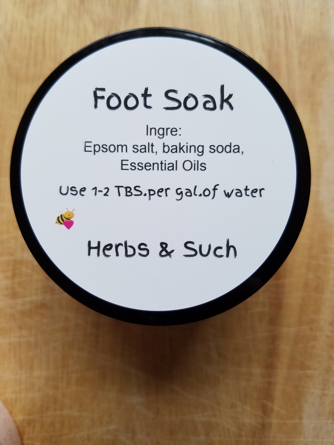 Foot Soak/Peppermint Foot Soak/Antifungal Foot Soak Etsy