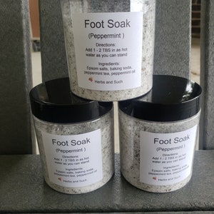Wholesale Peppermint Foot Soak/Foot Soak/Made To Order/Foot Soak In Bulk
