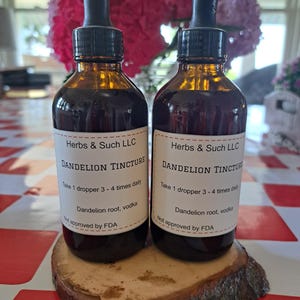 Dandelion Root Tincture/ 4 oz