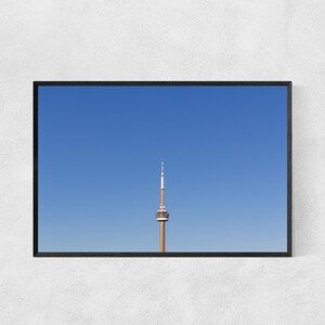 Photography Print High Quality Lustre Paper CN Tower Print Toronto Wall Art