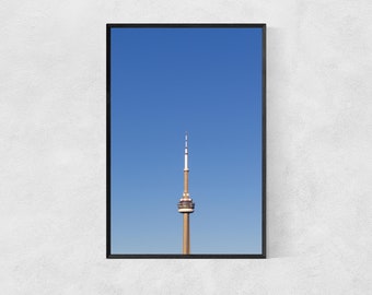 Photography Print High Quality Lustre Paper CN Tower Print Toronto Wall Art