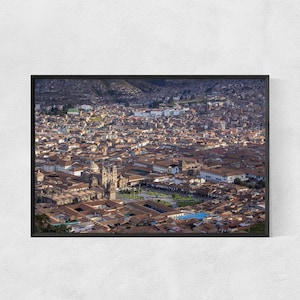 Photography Print High Quality Lustre Paper Cusco Print Peru Travel Poster