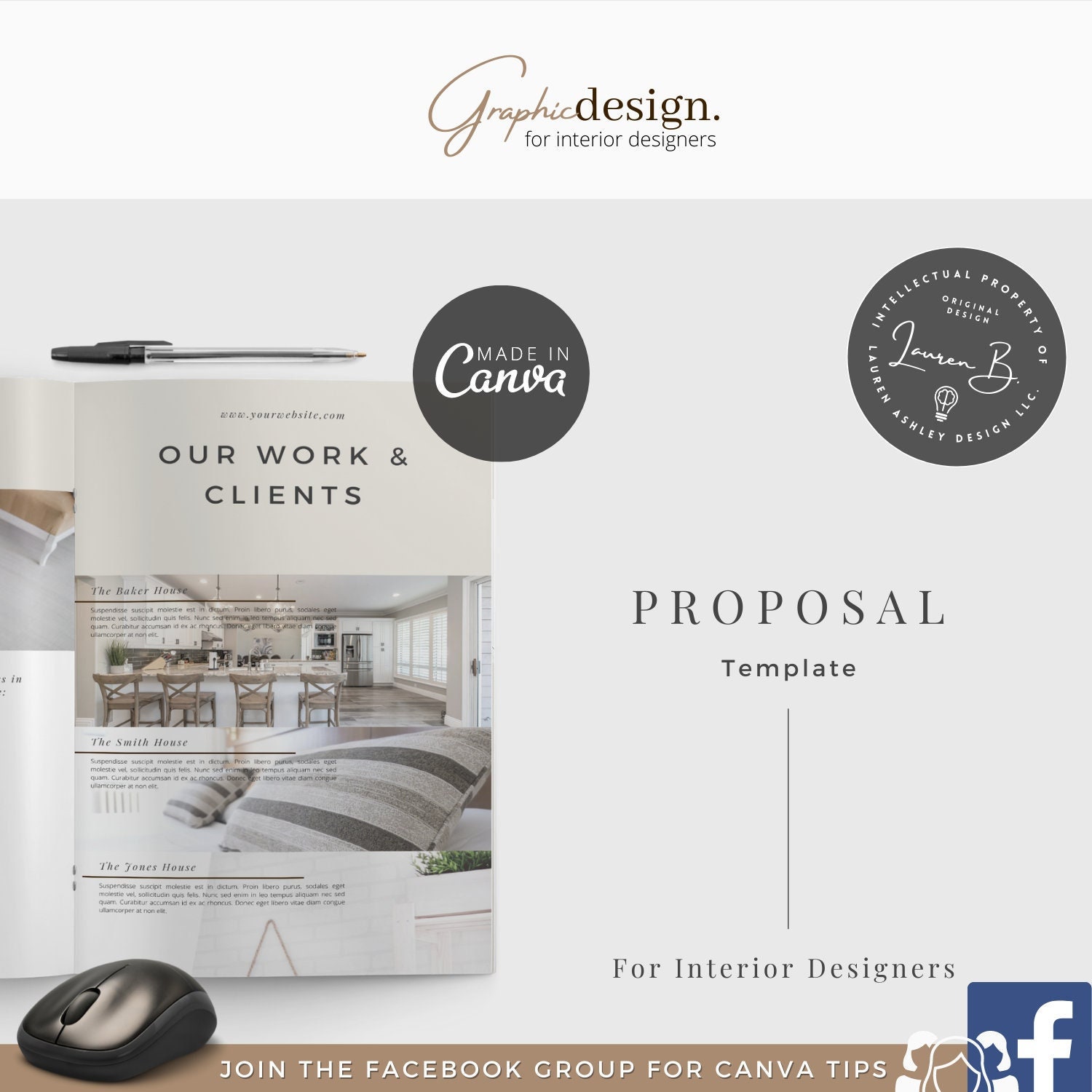 Client Project Proposal Canva Template Client Proposal Etsy Australia