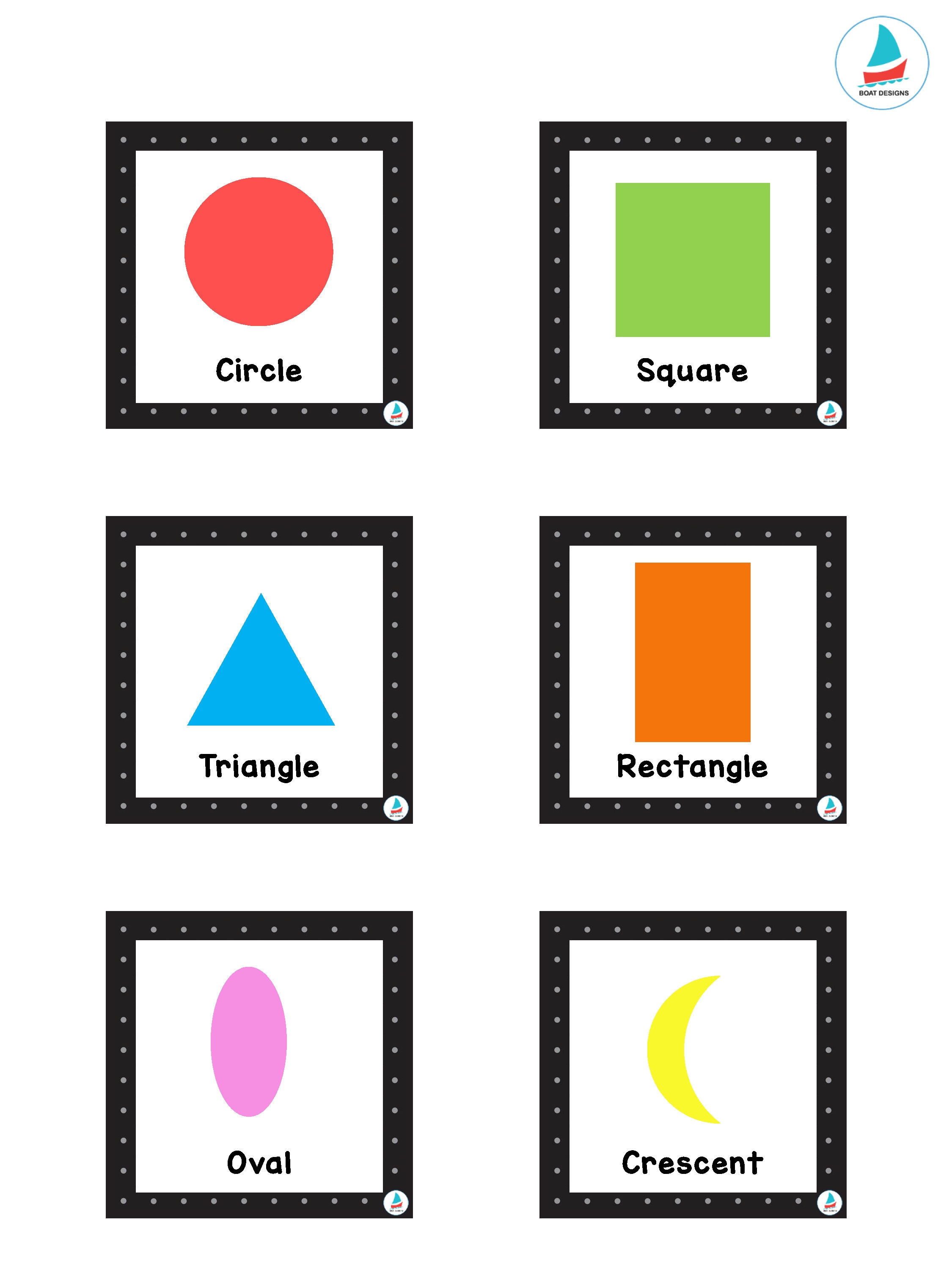 Printable Flash Cards Alphabet Flash Cards Shapes Flash | Etsy