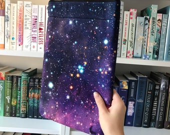 Pochette de livre Galaxy | Univers | Sac de livre de voyage | Protecteur de livre