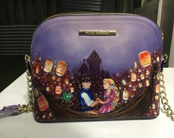 hand painted purse