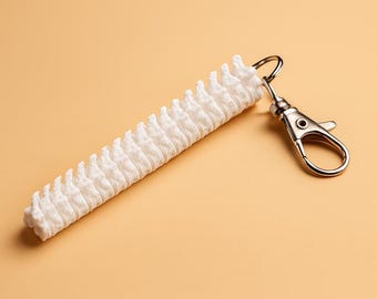 Spine Keychain Anatomisches Wirbel-Modell für Chiropraktiker, Arztpraxen, Studenten und Geschenke