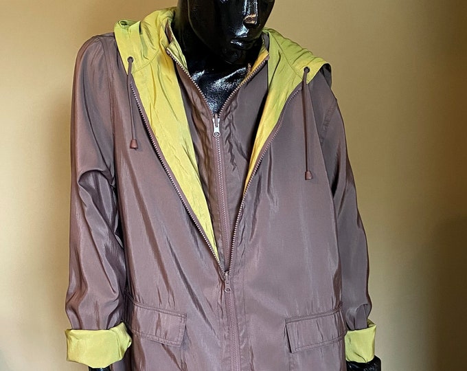 Featured listing image: Micra Pac brand rainwear merges fashion and function, focuses on creating light weight, water repellant, reversable toppers