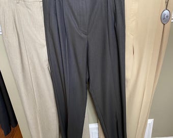 Zanella Women's Pleated Trouser Collection Size 12