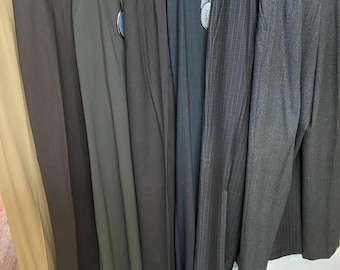 Zanella Women's Flat-Front Trouser Collection Size 10