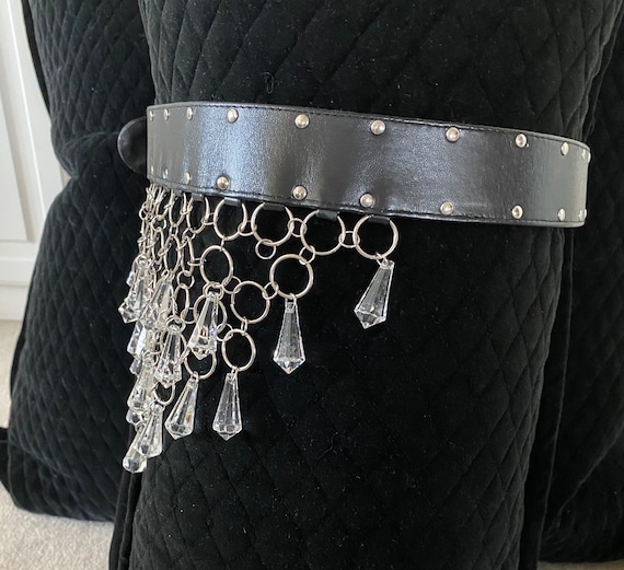 Suzi Roher patent leather/elastic belt s-l400.jpg main image 4