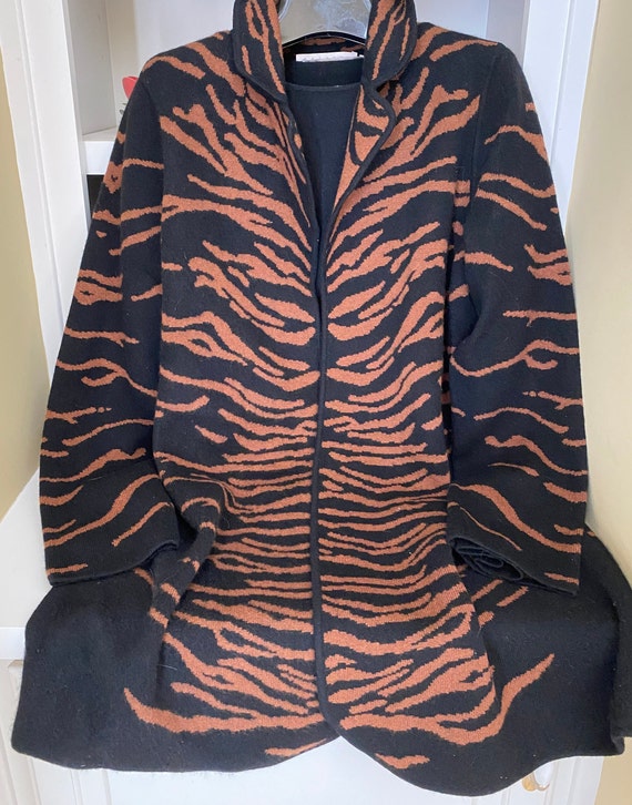 Belford 100% cashmere reversible sweater jacket - image 1