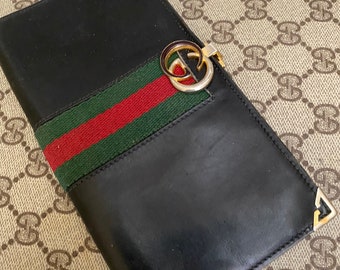 Gucci Wallet in black leather
