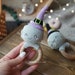PATTERN: Moon in Witch Hat Baby Rattle Halloween Baby - Etsy