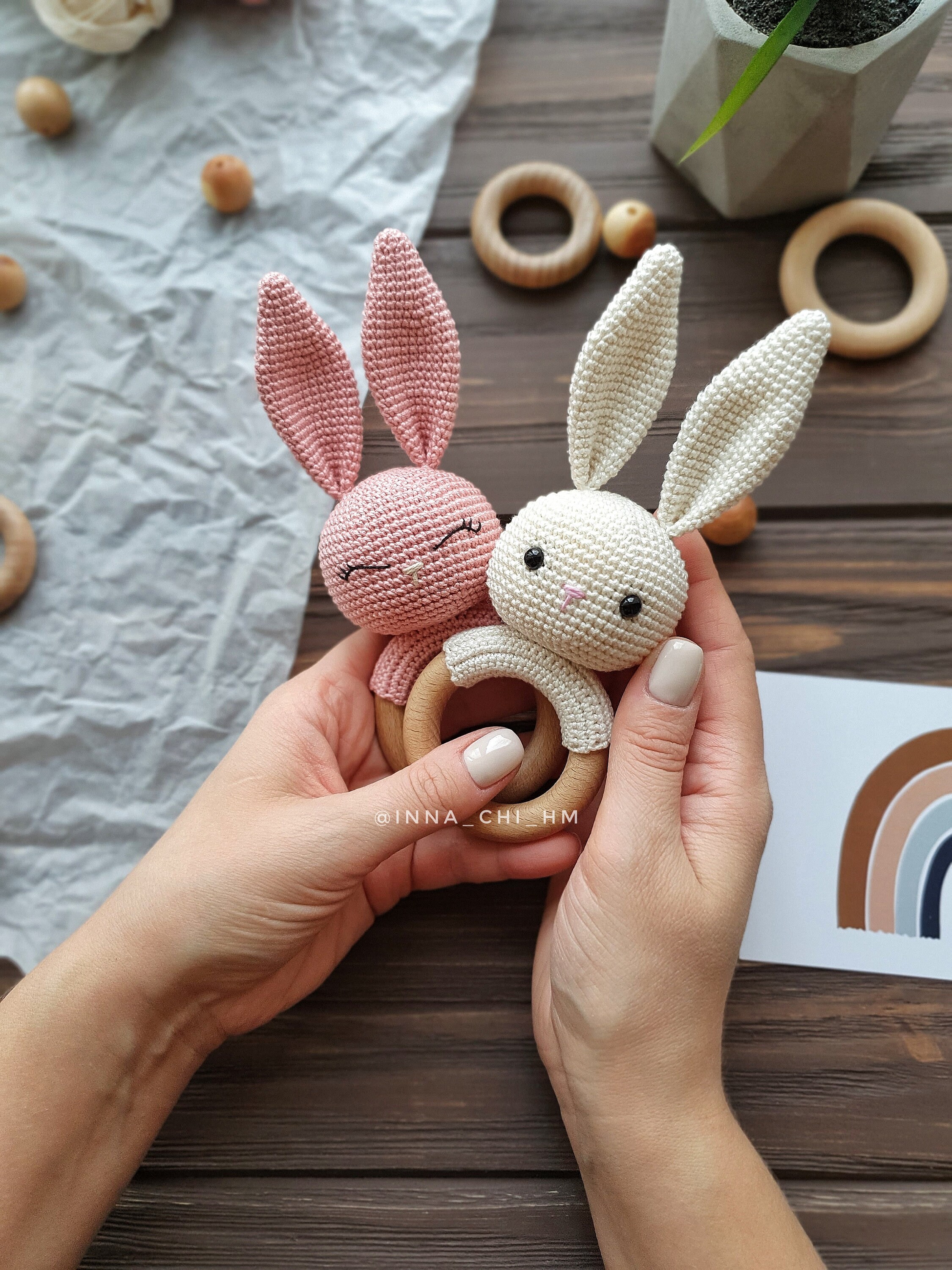 Bunny rattle cheap crochet pattern