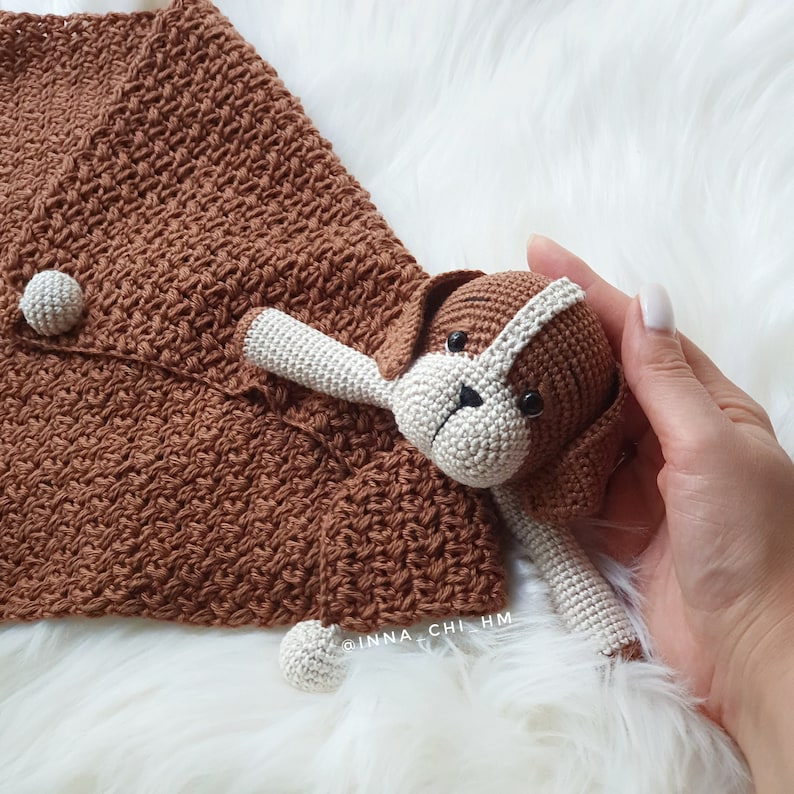 PATTERN ONLY Puppy Lovey Blanket Dog Baby Security Blanket Etsy