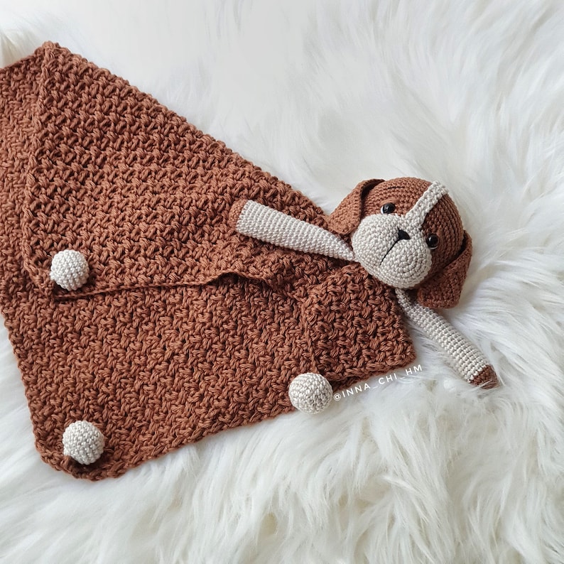 PATTERN ONLY Puppy Lovey Blanket Dog Baby Security Blanket Etsy